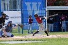 Baseball vs MIT  Wheaton College Baseball vs MIT in the  NEWMAC Championship game. - (Photo by Keith Nordstrom) : Wheaton, baseball, NEWMAC